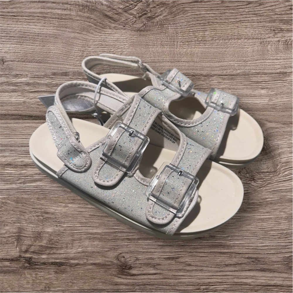 NWT Old Navy Glittery Kids Sandals